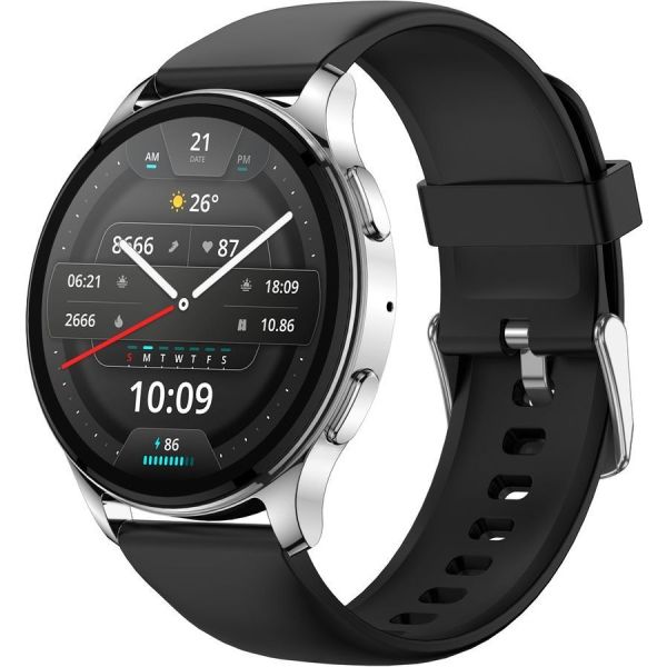 Умные часы Amazfit Pop 3R A2319 серебристый/черный [1746285]